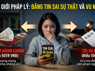 Đăng tải thông tin sai sự thật trên mạng xã hội: Ranh giới giữa xử phạt hành chính, vu khống
