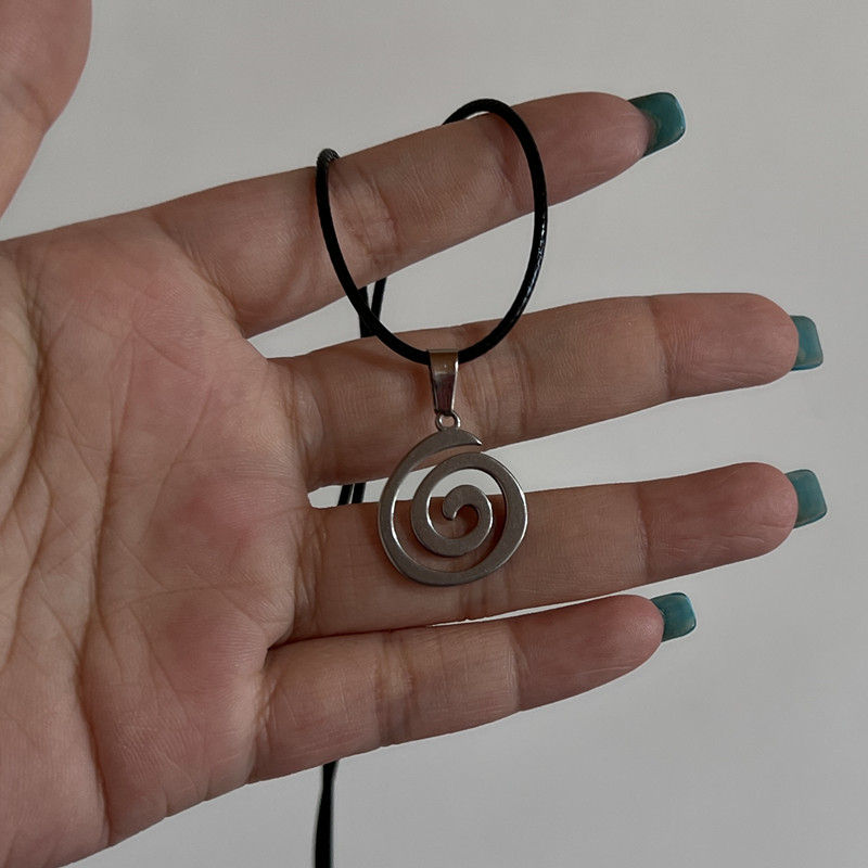 Thumbnail: New Korean Fashion Hollow Titanium Steel Star Pentagram Pendant Necklace for Wom
