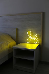 Neon Smile Sign