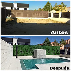 El antes y el después de una de nuestras obras