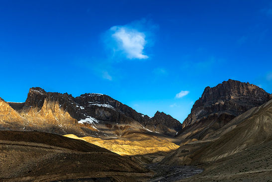 Lone Cloud, Zanskar Valley, June 2022