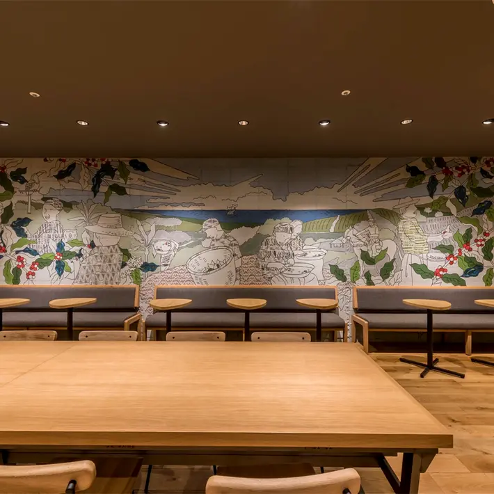 Starbucks Coffee Japan / Store artworks