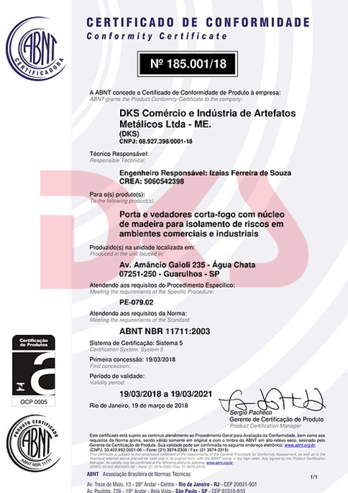 07,5 - Certificado PCF Industrial