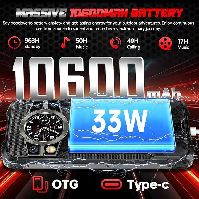 Miniatura: Cubot Kingkong 9 - 24GB/ 256GB