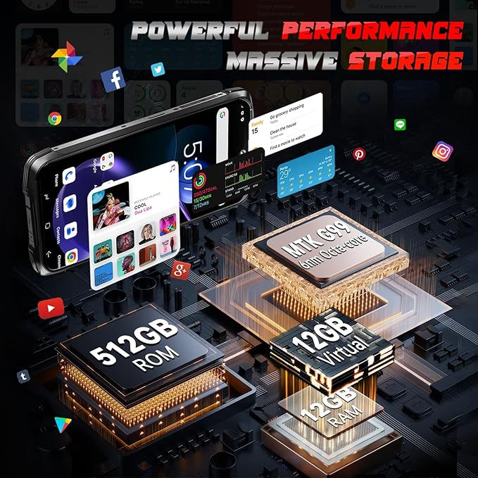 Miniatura: Cubot Kingkong 9 - 24GB/ 256GB
