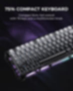 Miniatura: GravaStar Mercury K1 75% Wireless Mechanical Gaming Keyboard