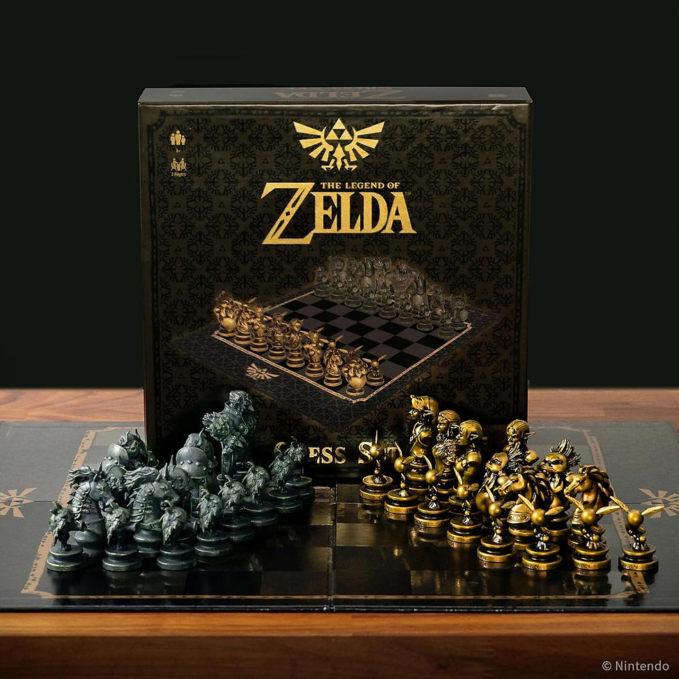 Miniatura: Juego de ajedrez coleccionista de La leyenda de Zelda