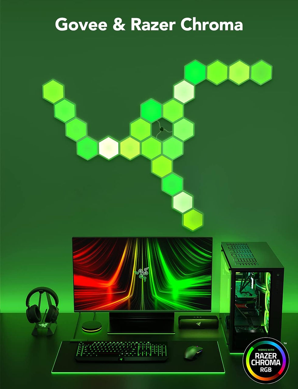 Miniatura: Paneles de luz Govee Glide Hexa