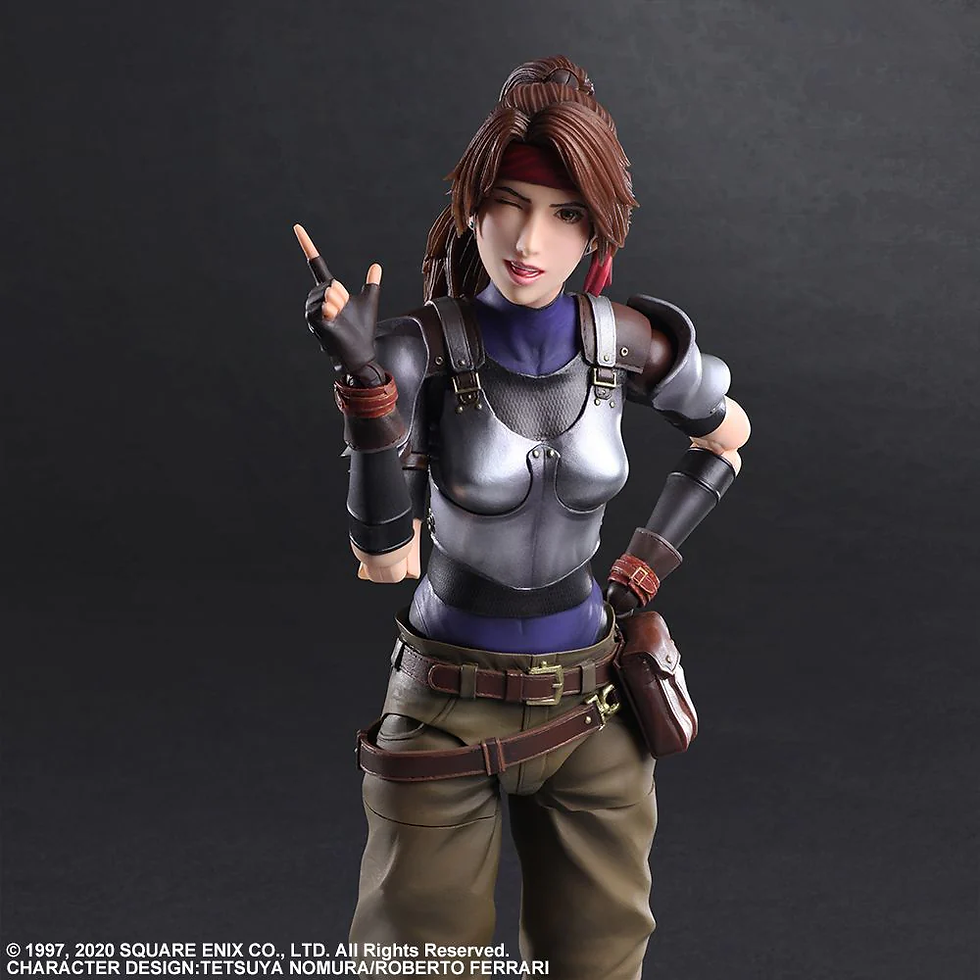 Miniatura: Cloud Strife, Jessie y Motorcycle