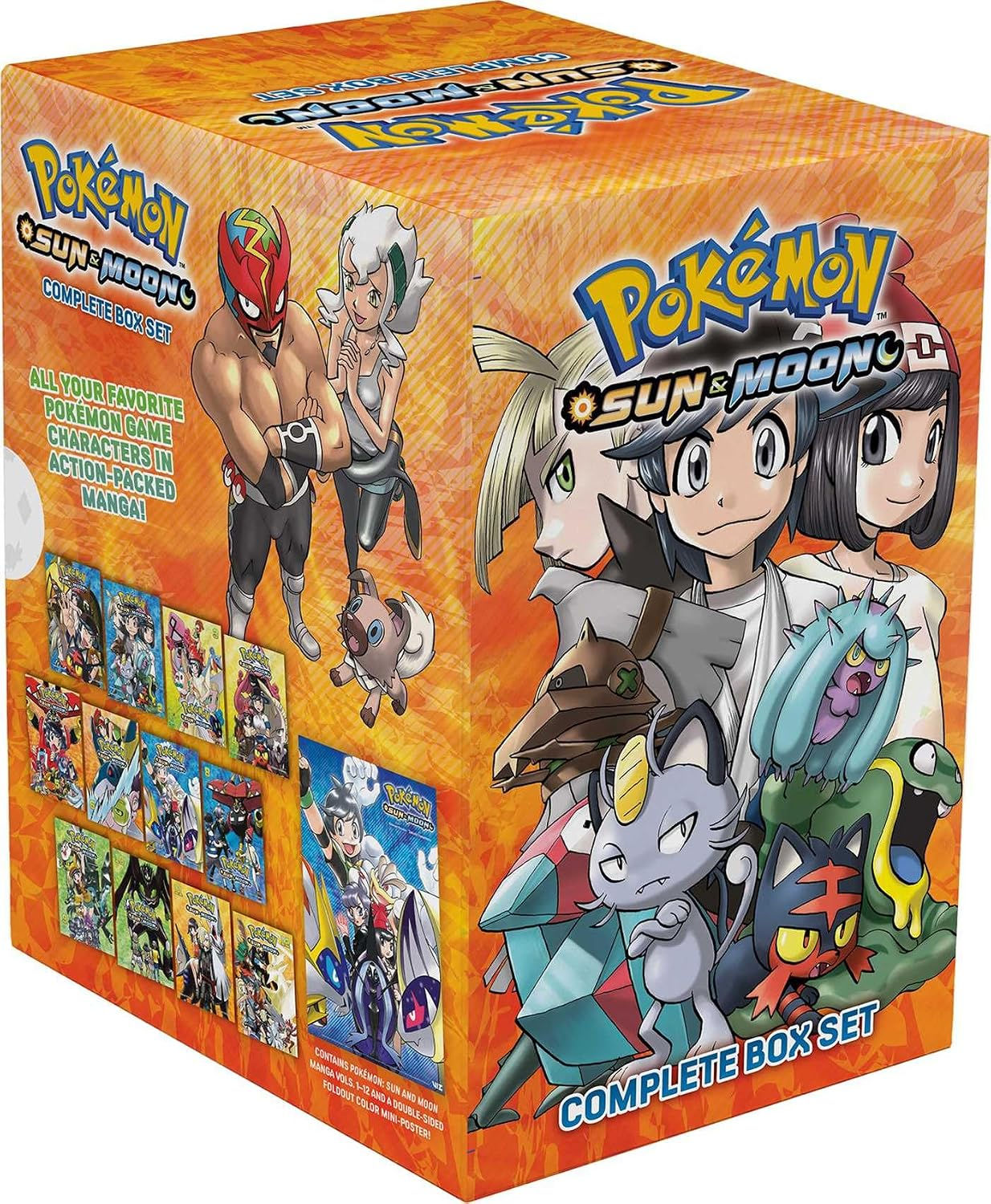 Pokémon: Sun & Moon Complete Manga Box Set