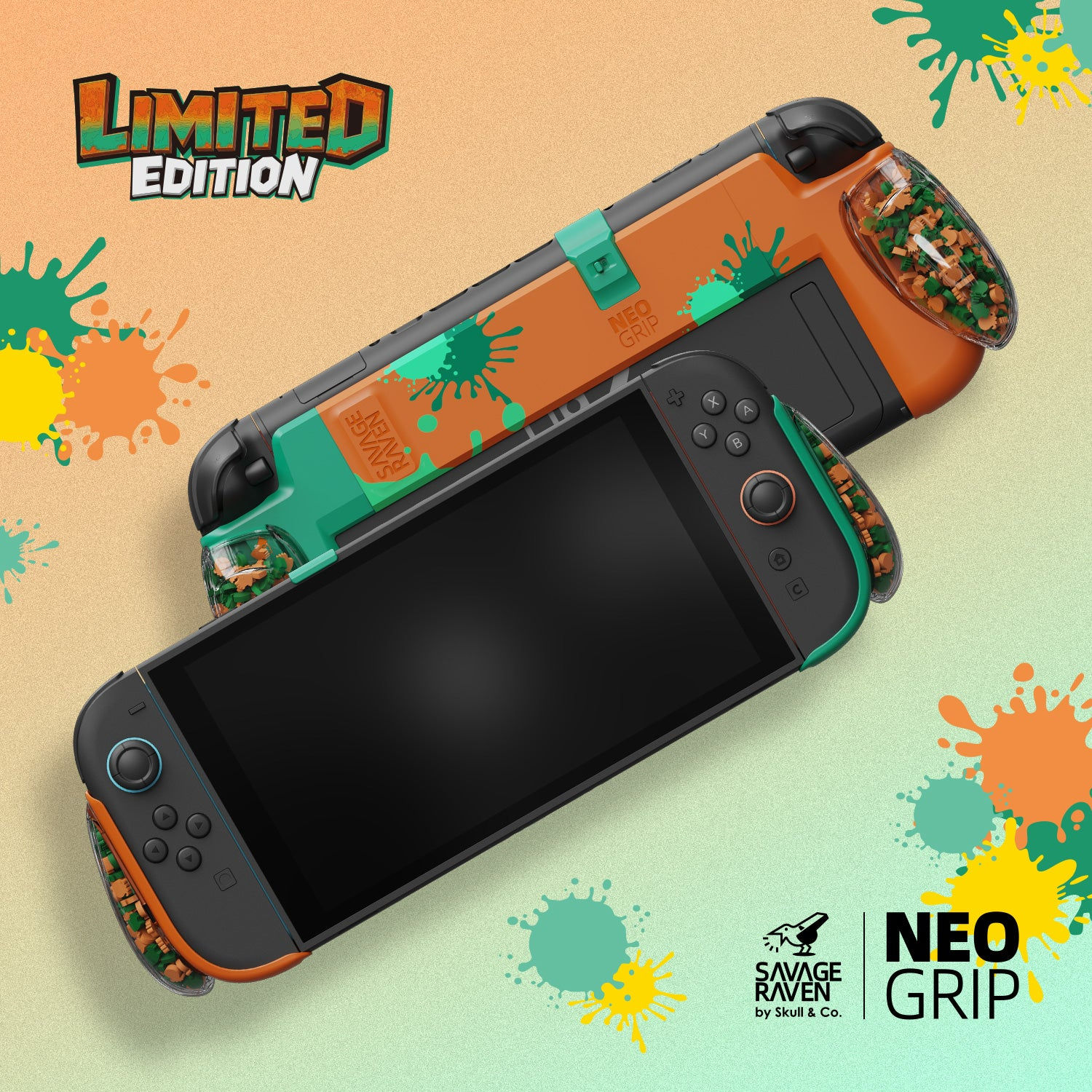 Grip Nintendo Switch 2 de Splatoon