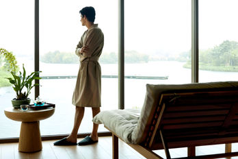 Nature-clad holistic treatment facility