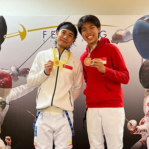 Gold and Bronze for our Coach Samson and Tyler in the Singapore Senior (Open) Championships 2022!