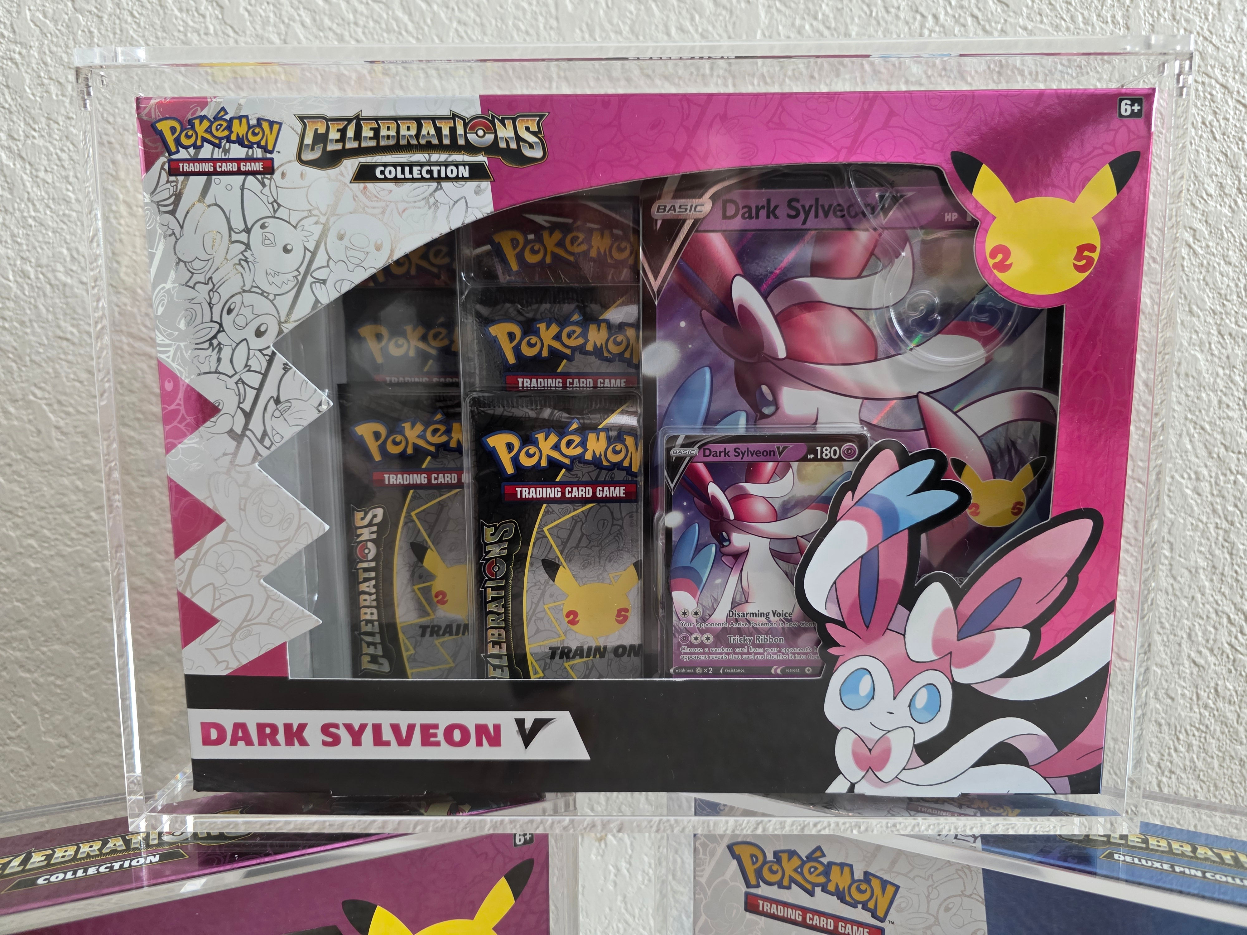 Dark Sylveon from 25th Anniversary Celebrations Collection Acrylic Display Case