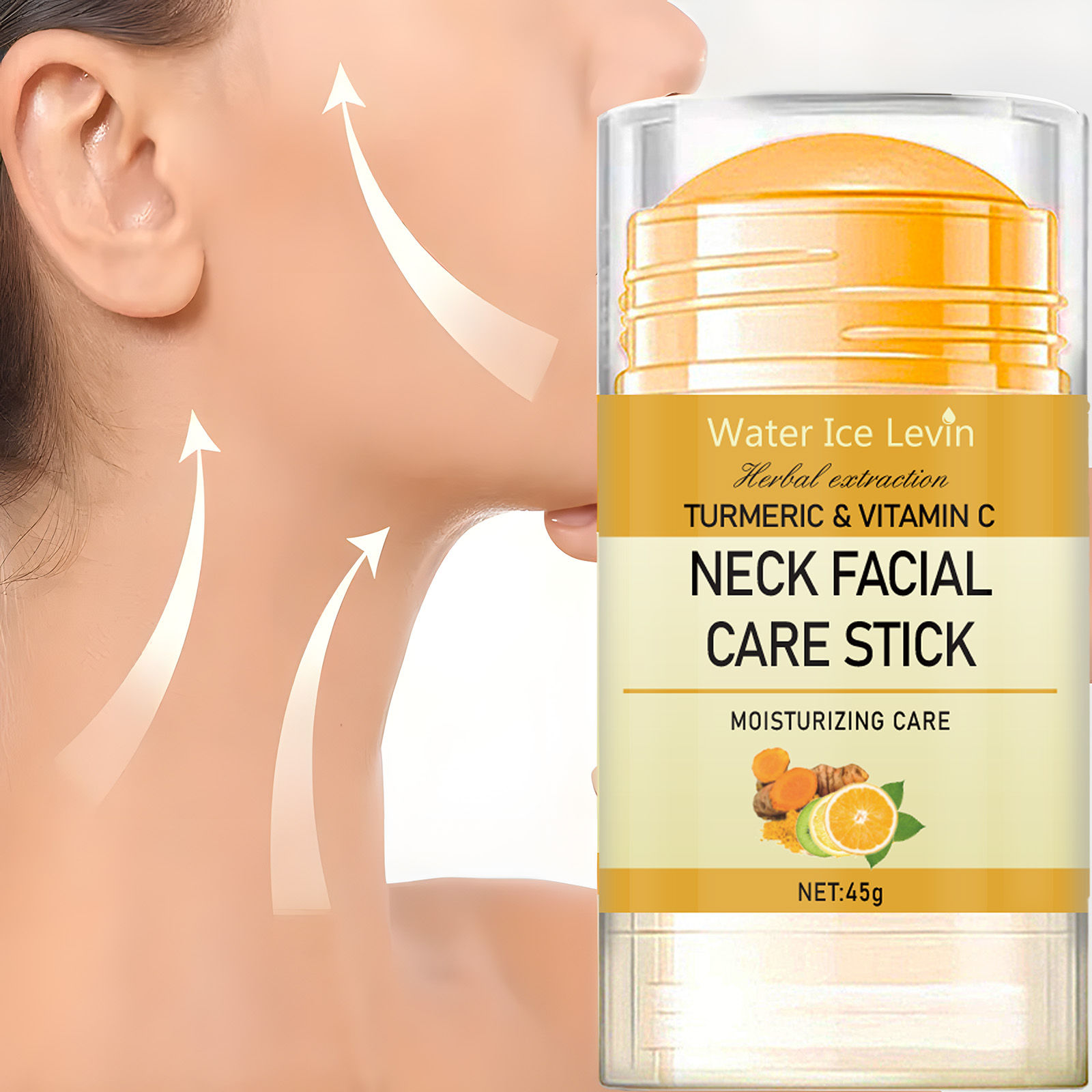Turmeric & Vitamin C Neck Cream – Firming & Anti-Aging Care