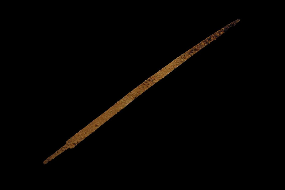 A rara lâmina de combate da era viking que foi descoberta acidentalmente