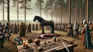 Novos segredos revelados: como os vikings usavam cavalos de terras distantes em seus rituais sagrados