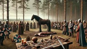 Novos segredos revelados: como os vikings usavam cavalos de terras distantes em seus rituais sagrados