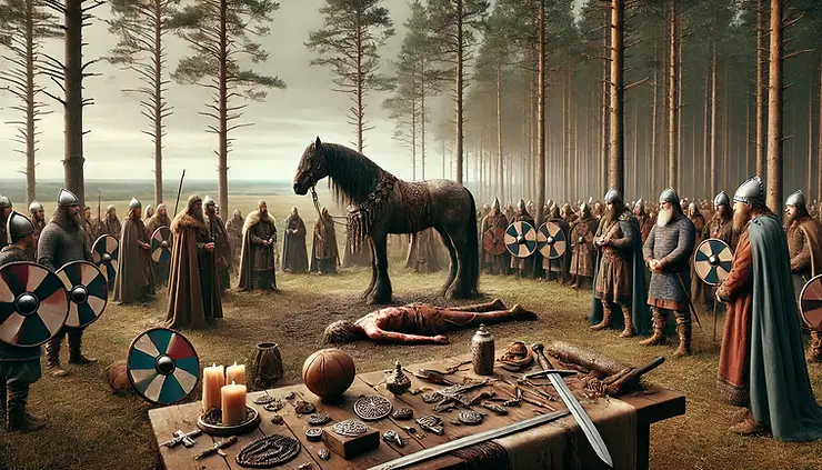 LIvros Vikings | Novos segredos revelados: como os vikings usavam cavalos de terras distantes em seus rituais sagrados