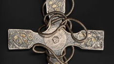 STUNNING GALLOWAY HOARD CROSS 'WORN SHORTLY BEFORE IT WAS BURIED' 1,100 YEARS AGO