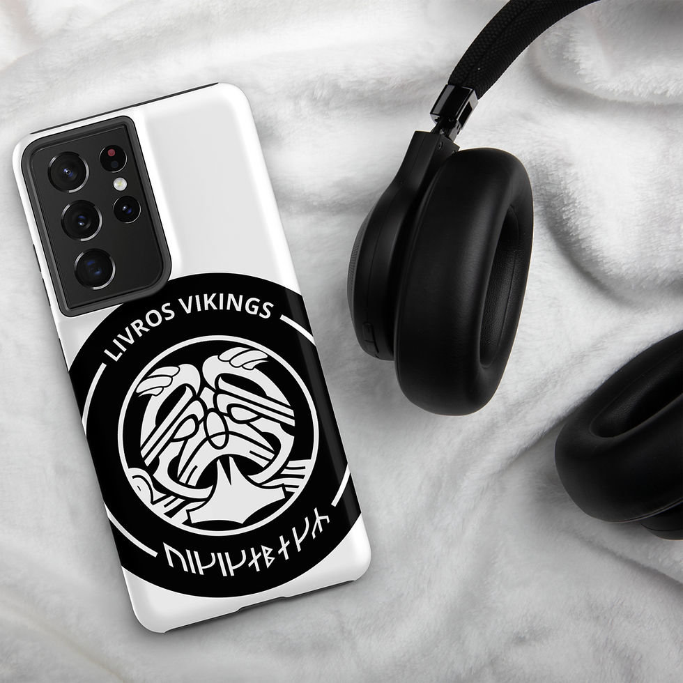 Thumbnail: Capa protetora Livros Vikings para Samsung®
