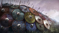OS VIKINGS NÃO USAVAM A PAREDE DE ESCUDOS (SHIELD WALL), SERÁ?