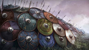 OS VIKINGS NÃO USAVAM A PAREDE DE ESCUDOS (SHIELD WALL), SERÁ?