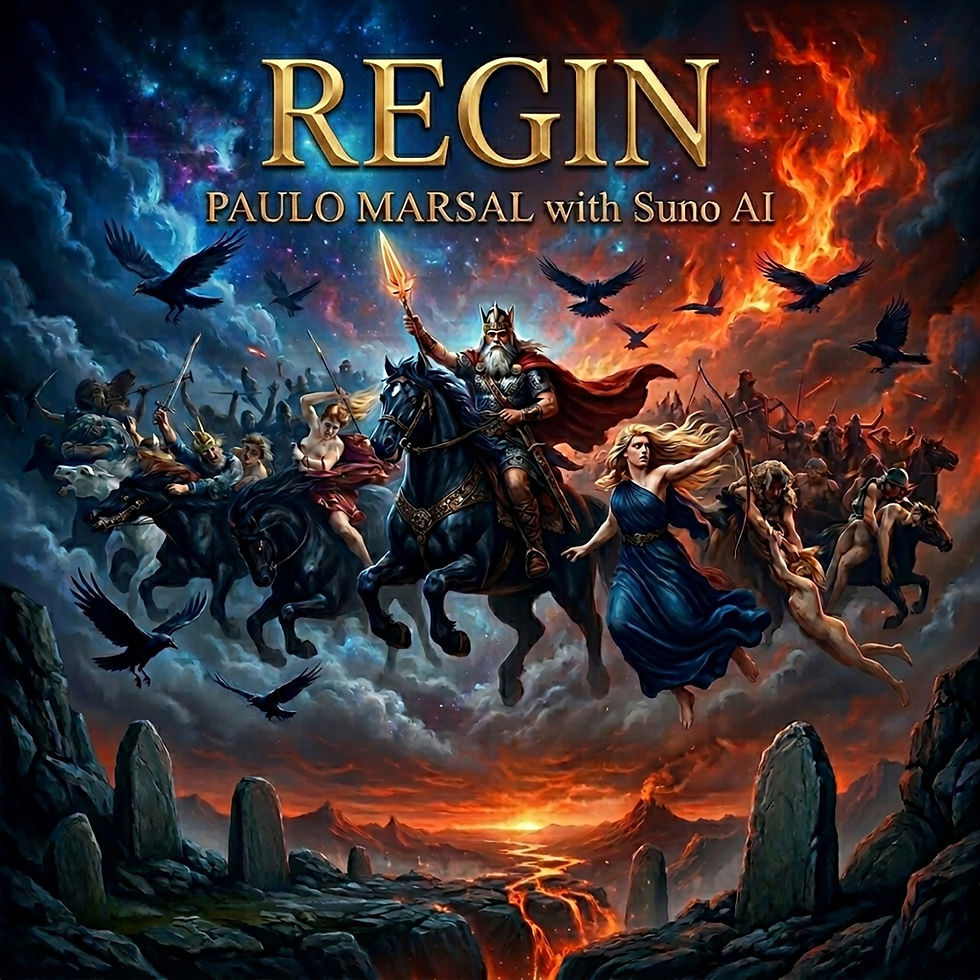 Livros Vikings | Regin: o álbum viking que une Heavy Metal e Mitologia Nórdica em homenagem aosDeuses Nórdicos