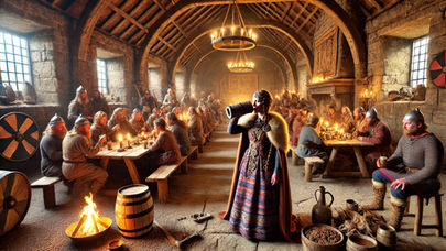 Vestígios do poder viking: a descoberta de um "ölhöll" de elite na Escócia