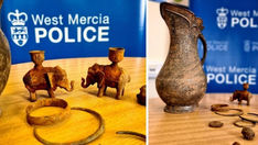 STOLEN VIKING TREASURE DISCOVERED BYMETAL DETECTORIST IN WORCESTERSHIRE, ENGLAND