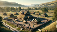 Arquitetura Viking: grandes salões, celeiros e fortalezas que definiram uma era