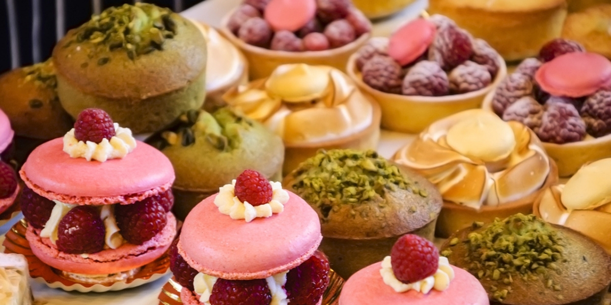 Arranged Food and Objects