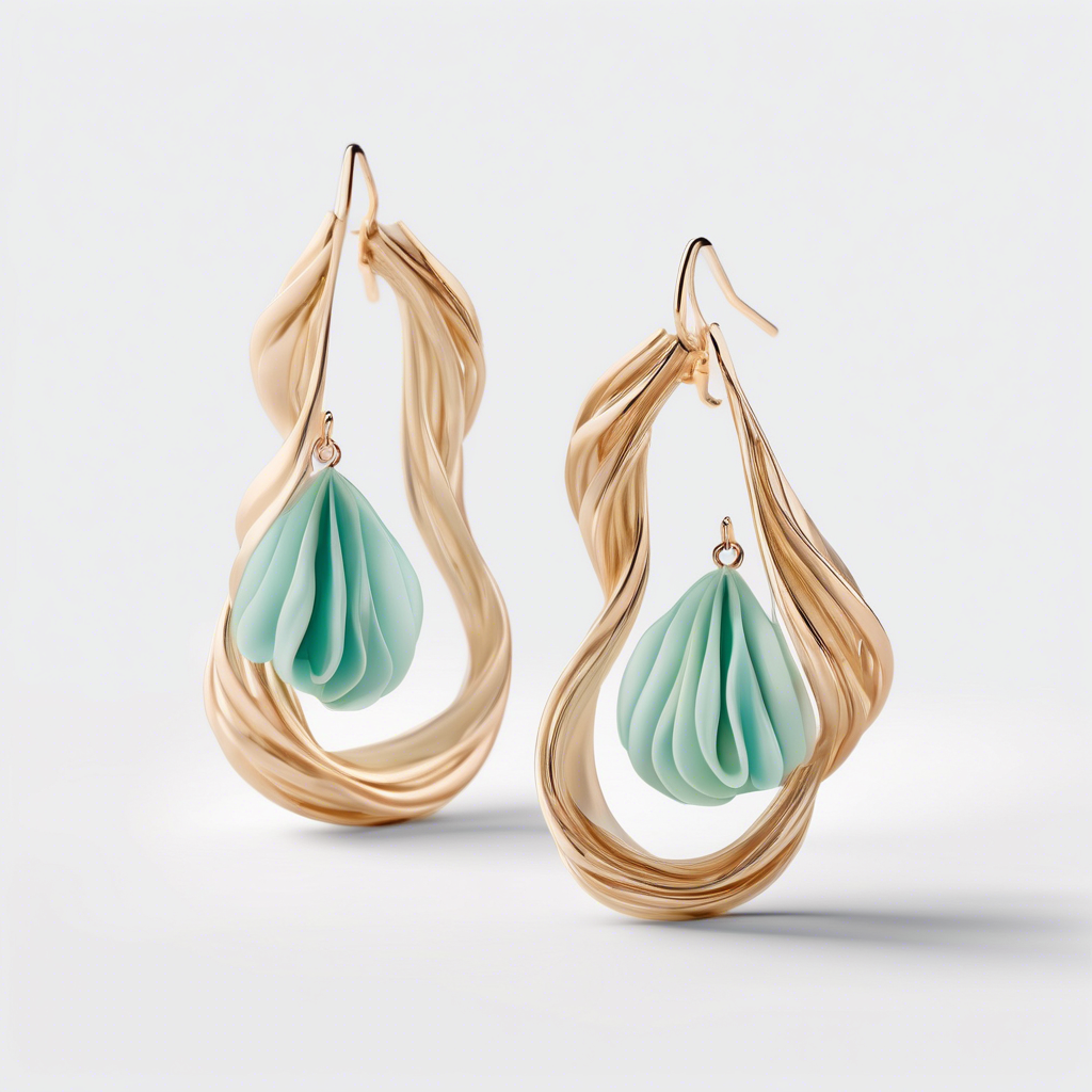 Ocean Wave Earrings