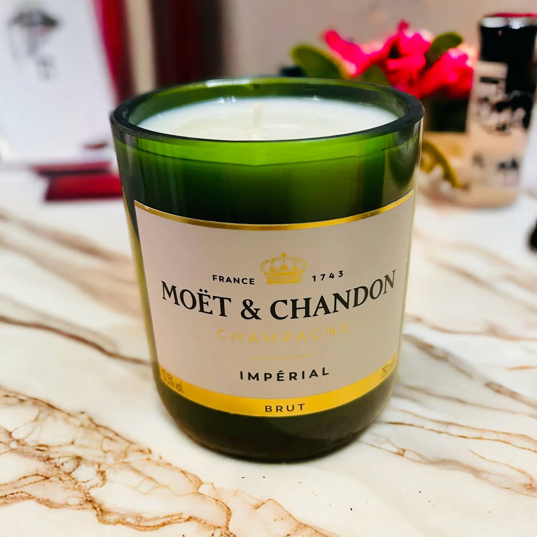 Moet & Chandon Imperial Champagne candle