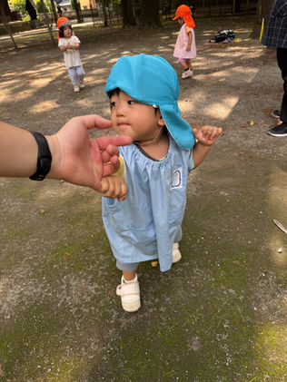 神社公園へ⛩️ かえで先生