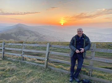 Ken at Mam Tor sunrise