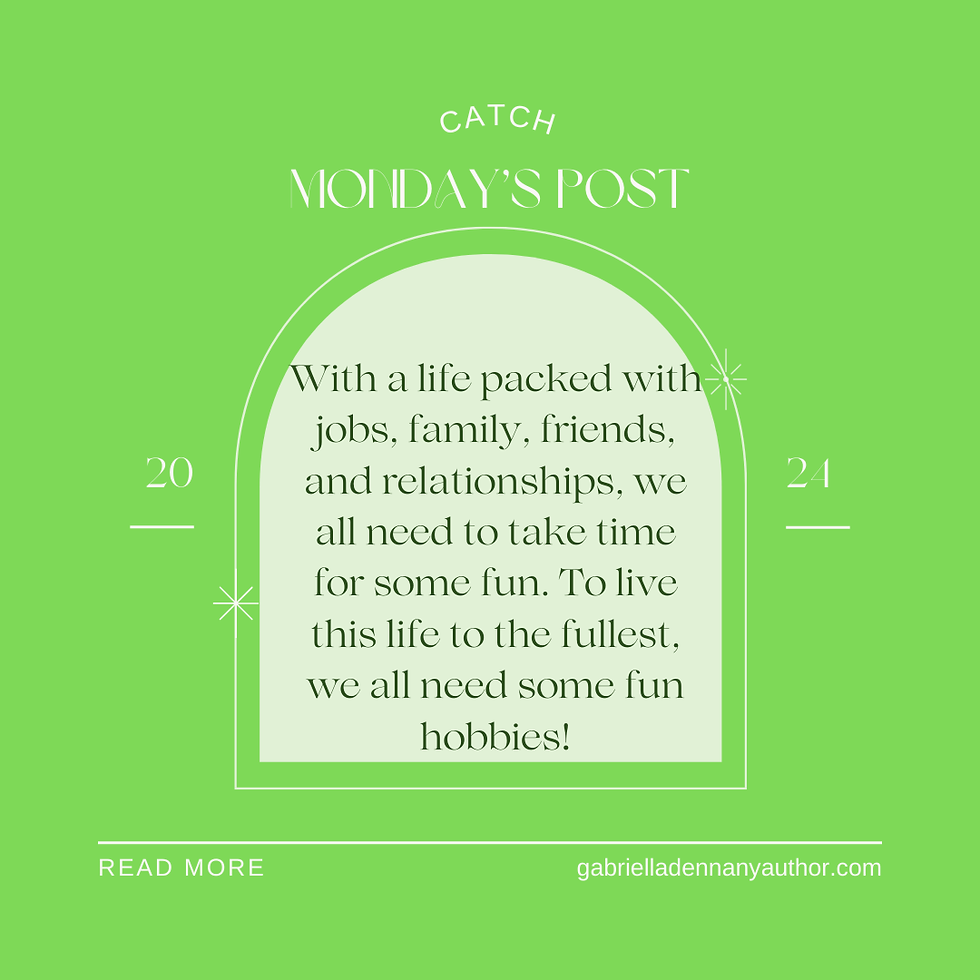 With a life packed with jobs, family, friends, and friendships, we all need to take time for some fun. To live this life to the fullest, we all need some fun hobbies!