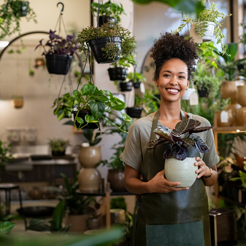 One of TCI Consultants clients, in a flower business.