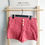 Miniatura: Short talle alto color coral