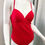 Miniatura: Traje de baño entero rojo