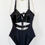Miniatura: Traje de baño entero negro