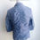 Miniatura: Chaqueta casual azul tela suave color denim