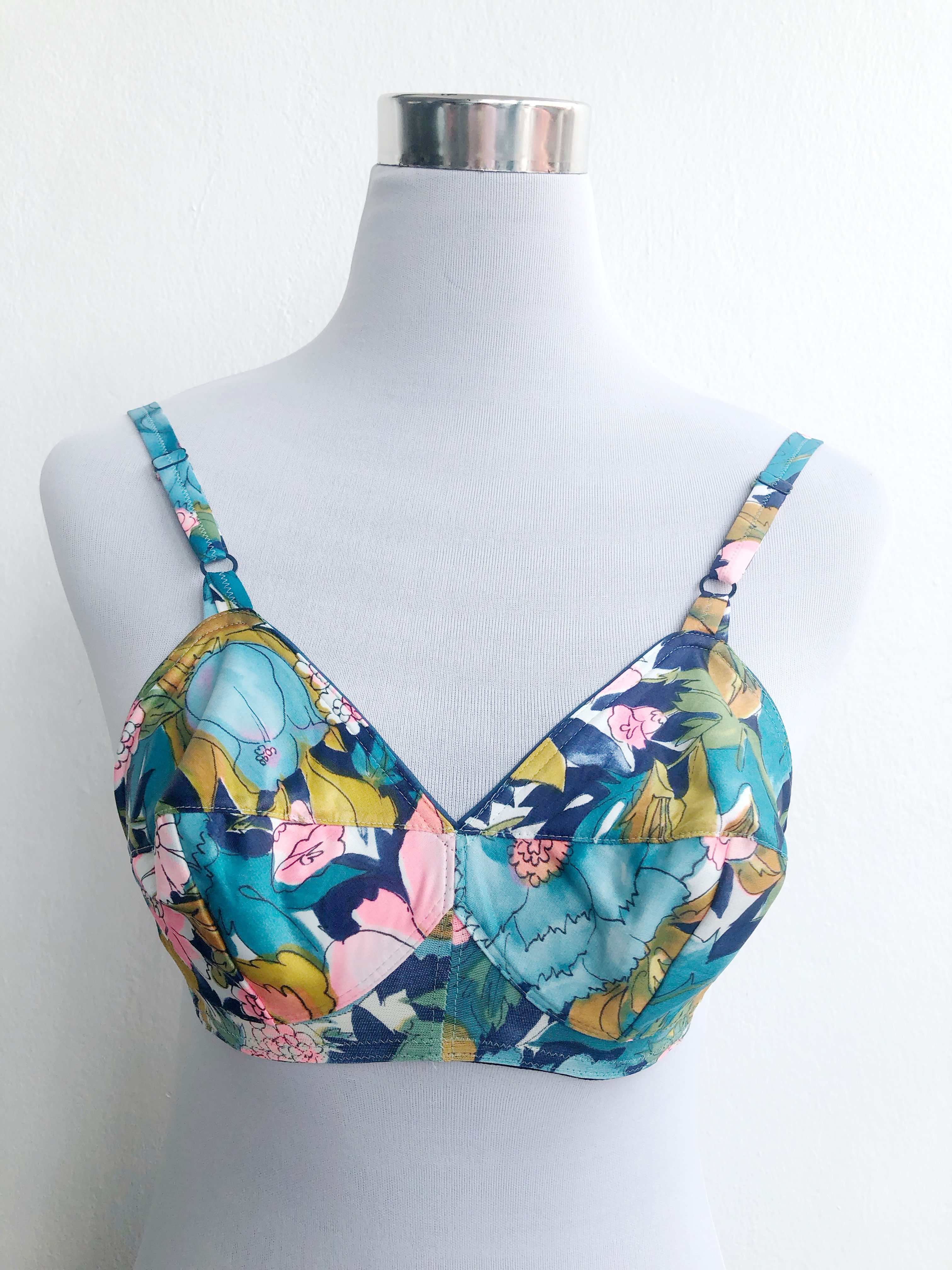 Brasier estampado floral 32b