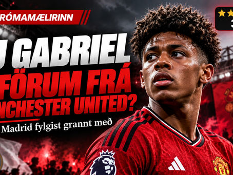 JJ Gabriel á förum frá Manchester United?