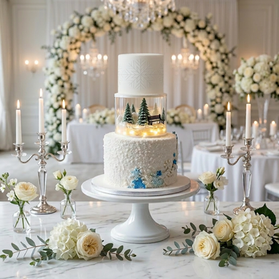 pastel de bodas floral Panamá