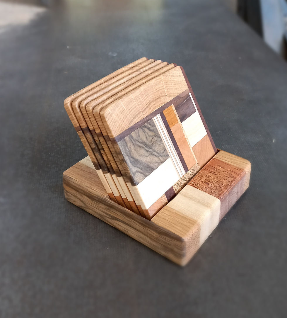 Thumbnail: Set of 6 Coasters - In The Style of Mondrian