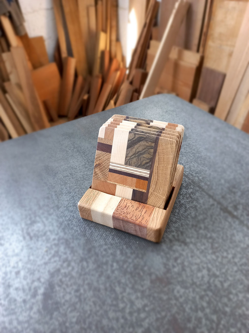 Thumbnail: Set of 6 Coasters - In The Style of Mondrian