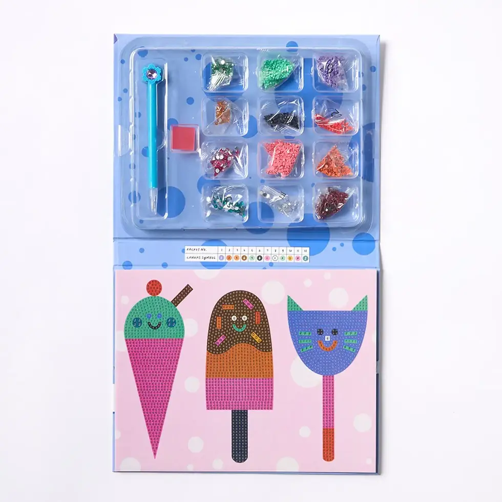 Thumbnail: Kids Sparkle Art Kit - Yum! Yum! Yum!