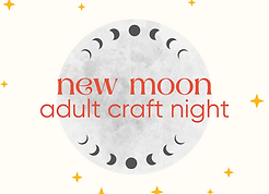 new moon adult craft night