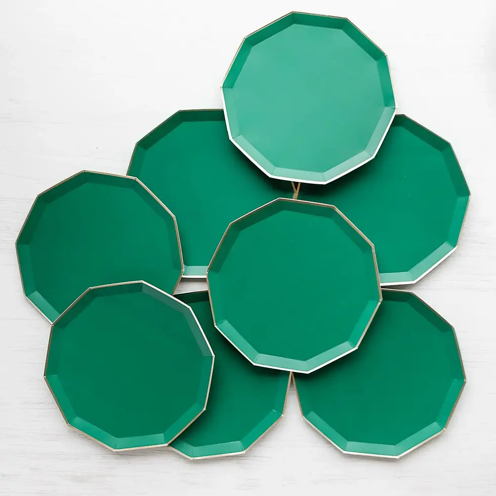 Thumbnail: Emerald Green Premium Dinner Plates